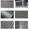 Meta metallica perforata in acciaio zincato perforato in alluminio